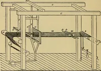 An illustration from Yarn and cloth making; an economic study; a college and normal schools text preliminary to fabric study, and a reference for teachers of industrial history and art in secondary and elementary schools (1918)