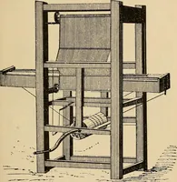 An illustration from Yarn and cloth making; an economic study; a college and normal schools text preliminary to fabric study, and a reference for teachers of industrial history and art in secondary and elementary schools (1918)