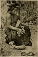 An illustration from Yarn and cloth making; an economic study; a college and normal schools text preliminary to fabric study, and a reference for teachers of industrial history and art in secondary and elementary schools (1918)