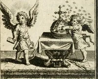An illustration from Ydelheyd des werelds verciert met zinne-beelden, rym-dighten en zede-leeringen (1720)