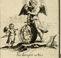 An illustration from Ydelheyd des werelds verciert met zinne-beelden, rym-dighten en zede-leeringen (1720)