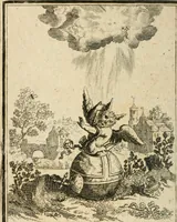 An illustration from Ydelheyd des werelds verciert met zinne-beelden, rym-dighten en zede-leeringen (1720)