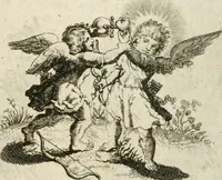 An illustration from Ydelheyd des werelds verciert met zinne-beelden, rym-dighten en zede-leeringen (1720)