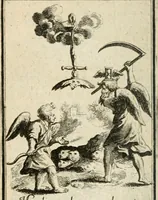 An illustration from Ydelheyd des werelds verciert met zinne-beelden, rym-dighten en zede-leeringen (1720)
