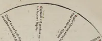 An illustration from Ymago mundi incipit. : Prima figura. Figure seque[n]tes ad declaratione[m] [et] intellige[n]tiam ymaginis mu[n]di p[er]tine[n]t
