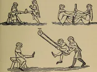 An illustration from The young folk's cyclopædia of games and sports ; (1899)