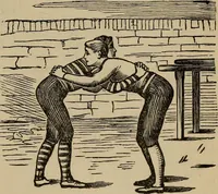 An illustration from The young folk's cyclopædia of games and sports ; (1899)