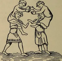 An illustration from The young folk's cyclopædia of games and sports ; (1899)