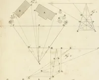 An illustration from The young painter's maulstick : being a practical treatise on perspective, containing rules and principles for delineation on planes ... : founded on the clear mechanical process of Vignola and Sirigatti, united with the theoretic principles of the celebrated Dr. Brook Taylor : addressed to students in drawing (1800)