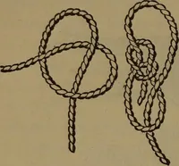 Picture 59 of 206 from Young sailor's assistant in practical seamanship including the rules of the road; directions for resuscitating the apparently drowned, etc., etc., together with the salutes ... naval signal flags, Very's lights, and the international code of signals (1893), leaf 121