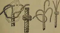 Picture 64 of 206 from Young sailor's assistant in practical seamanship including the rules of the road; directions for resuscitating the apparently drowned, etc., etc., together with the salutes ... naval signal flags, Very's lights, and the international code of signals (1893), leaf 122
