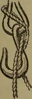 An illustration from Young sailor's assistant in practical seamanship including the rules of the road; directions for resuscitating the apparently drowned, etc., etc., together with the salutes ... naval signal flags, Very's lights, and the international code of signals (1893)