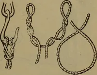 An illustration from Young sailor's assistant in practical seamanship including the rules of the road; directions for resuscitating the apparently drowned, etc., etc., together with the salutes ... naval signal flags, Very's lights, and the international code of signals (1893)