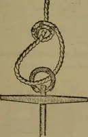 An illustration from Young sailor's assistant in practical seamanship including the rules of the road; directions for resuscitating the apparently drowned, etc., etc., together with the salutes ... naval signal flags, Very's lights, and the international code of signals (1893)