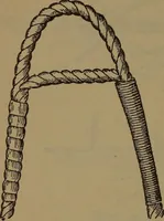 Picture 104 of 206 from Young sailor's assistant in practical seamanship including the rules of the road; directions for resuscitating the apparently drowned, etc., etc., together with the salutes ... naval signal flags, Very's lights, and the international code of signals (1893), leaf 135