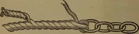 An illustration from Young sailor's assistant in practical seamanship including the rules of the road; directions for resuscitating the apparently drowned, etc., etc., together with the salutes ... naval signal flags, Very's lights, and the international code of signals (1893)