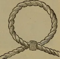 Picture 115 of 206 from Young sailor's assistant in practical seamanship including the rules of the road; directions for resuscitating the apparently drowned, etc., etc., together with the salutes ... naval signal flags, Very's lights, and the international code of signals (1893), leaf 138