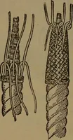 Picture 125 of 206 from Young sailor's assistant in practical seamanship including the rules of the road; directions for resuscitating the apparently drowned, etc., etc., together with the salutes ... naval signal flags, Very's lights, and the international code of signals (1893), leaf 141