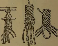 Picture 128 of 206 from Young sailor's assistant in practical seamanship including the rules of the road; directions for resuscitating the apparently drowned, etc., etc., together with the salutes ... naval signal flags, Very's lights, and the international code of signals (1893), leaf 141