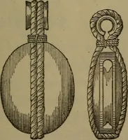 An illustration from Young sailor's assistant in practical seamanship including the rules of the road; directions for resuscitating the apparently drowned, etc., etc., together with the salutes ... naval signal flags, Very's lights, and the international code of signals (1893)