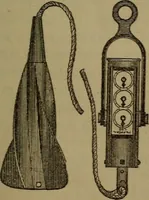 An illustration from Young sailor's assistant in practical seamanship including the rules of the road; directions for resuscitating the apparently drowned, etc., etc., together with the salutes ... naval signal flags, Very's lights, and the international code of signals (1893)