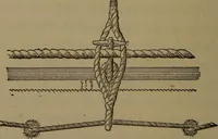 An illustration from Young sailor's assistant in practical seamanship including the rules of the road; directions for resuscitating the apparently drowned, etc., etc., together with the salutes ... naval signal flags, Very's lights, and the international code of signals (1893)