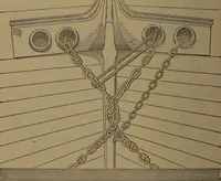 Picture 189 of 206 from Young sailor's assistant in practical seamanship including the rules of the road; directions for resuscitating the apparently drowned, etc., etc., together with the salutes ... naval signal flags, Very's lights, and the international code of signals (1893), leaf 395