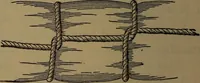 An illustration from Young sailor's assistant in practical seamanship including the rules of the road; directions for resuscitating the apparently drowned, etc., etc., together with the salutes ... naval signal flags, Very's lights, and the international code of signals (1893)