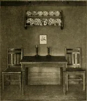 An illustration from Your home and its decoration; a series of practical suggestions for the painting, decorating, and furnishing of the home, comp. .. (1910)