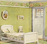 An illustration from Your home and its decoration; a series of practical suggestions for the painting, decorating, and furnishing of the home, comp. .. (1910)