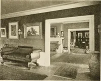 An illustration from Your home and its decoration; a series of practical suggestions for the painting, decorating, and furnishing of the home, comp. .. (1910)