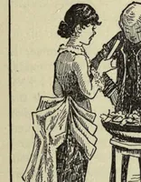 An illustration from How to amuse yourself and others; the American girl's handy book (1905)