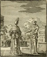 An illustration from Zedelyke en stichtelyke gezangen (1734)
