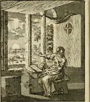 An illustration from Zedelyke en stichtelyke gezangen (1734)