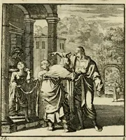 An illustration from Zedelyke en stichtelyke gezangen (1734)