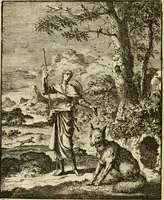 An illustration from Zedelyke en stichtelyke gezangen (1734)