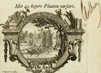 Picture 1 of 43 from Zederyke zinnebeelden der tonge (1716), leaf 10