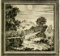 An illustration from Zederyke zinnebeelden der tonge (1716)