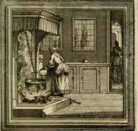 An illustration from Zederyke zinnebeelden der tonge (1716)