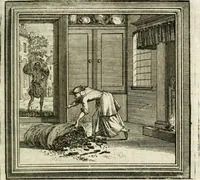 An illustration from Zederyke zinnebeelden der tonge (1764)