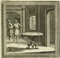 An illustration from Zederyke zinnebeelden der tonge (1764)
