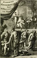An illustration from Zederyke zinnebeelden der tonge (1764)