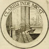 Picture 65 of 143 from Zederyke zinnebeelden : vertoont in konstplaten, door kragtige redeneeringen en maat-digten nutte van het menschelyke leven toegepast (1713), leaf 135