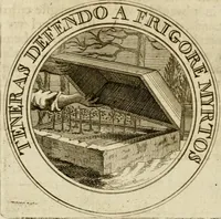 Picture 119 of 143 from Zederyke zinnebeelden : vertoont in konstplaten, door kragtige redeneeringen en maat-digten nutte van het menschelyke leven toegepast (1713), leaf 227