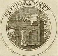 An illustration from Zederyke zinnebeelden : vertoont in konstplaten, door kragtige redeneeringen en maat-digten nutte van het menschelyke leven toegepast (1713)