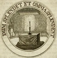An illustration from Zederyke zinnebeelden : vertoont in konstplaten, door kragtige redeneeringen en maat-digten nutte van het menschelyke leven toegepast (1713)
