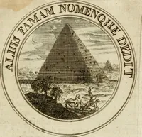 An illustration from Zederyke zinnebeelden : vertoont in konstplaten, door kragtige redeneeringen en maat-digten nutte van het menschelyke leven toegepast (1713)