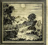 An illustration from Zederyke zinnebeelden der tonge (1716)