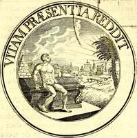 Picture 62 of 148 from Zederyke zinnebeelden, vertoont in konstplaten, door kragtige redeneeringen en maat-digt ten nutte van het menschelyke leven toegepast (1713), leaf 122