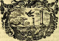 Picture 74 of 148 from Zederyke zinnebeelden, vertoont in konstplaten, door kragtige redeneeringen en maat-digt ten nutte van het menschelyke leven toegepast (1713), leaf 145
